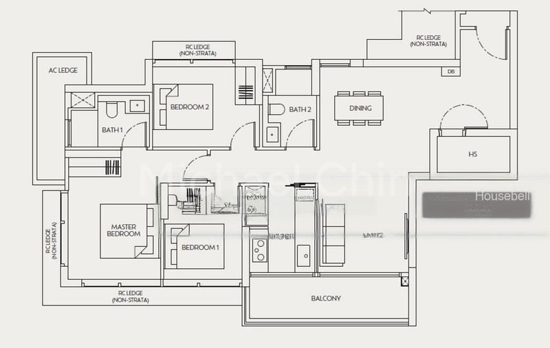 J'Den, S$ 3,115,000, 1,184 sqft, 公寓 - Condominium