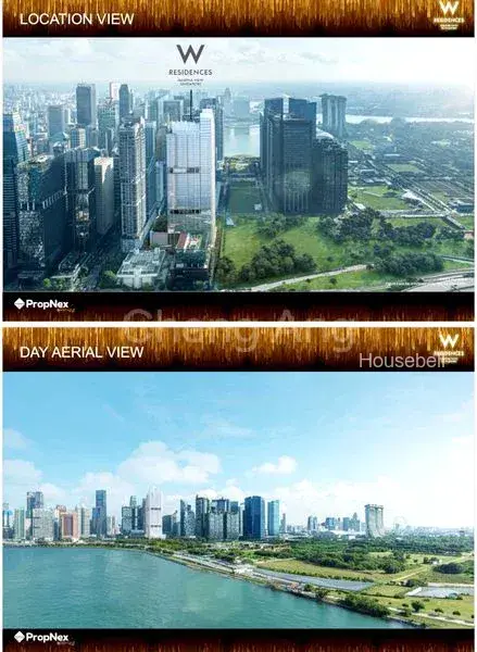 W Residences Marina View - Singapore, S$ 3,868,000, 1,195 sqft, 公寓 - Apartment