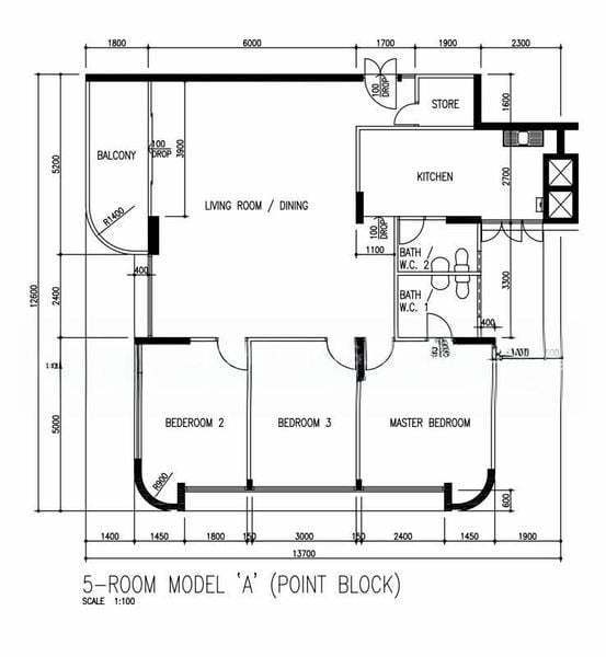 7 Kim Tian Place, S$ 1,280,000, 1,410 sqft, 组屋 - 5 I
