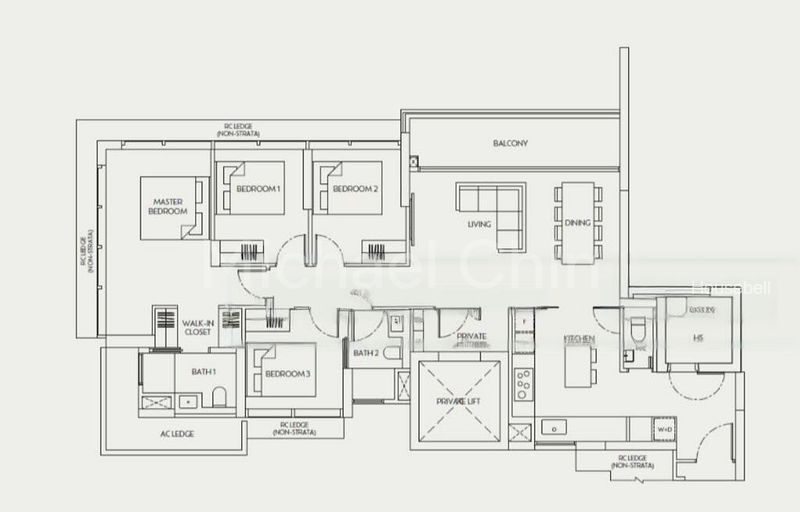 J'Den, S$ 3,671,000, 1,485 sqft, 公寓 - Condominium