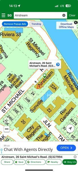 Airstream, S$ 899,000, 603 sqft, 公寓 - Apartment