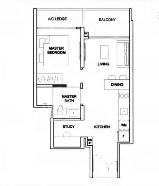 Stirling Residences, S$ 1,199,999, 506 sqft, 公寓 - Apartment