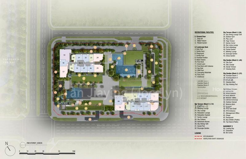 2 Bed Condo for Sale in  Marina Mall, S$ 1,799,999, 646 sqft, 公寓 - Condominium