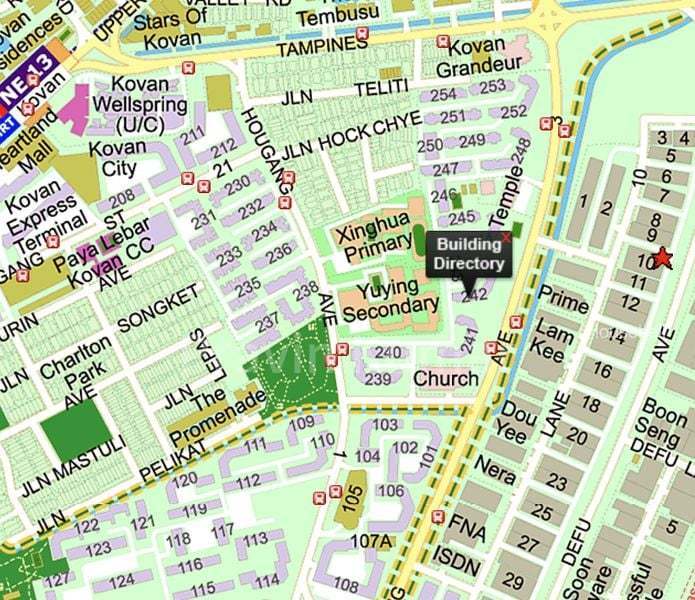 242 Hougang Street 22, S$ 3,200 /mo, 721 sqft, HDB - 1 Room