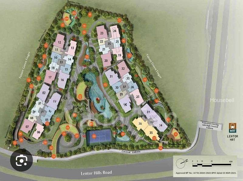 Lentor Hills Residences, S$ 1,880,000, 752 sqft, 公寓 - Apartment