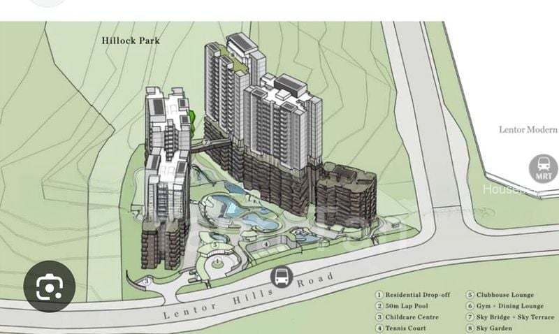 Lentor Hills Residences, S$ 1,880,000, 752 sqft, 公寓 - Apartment