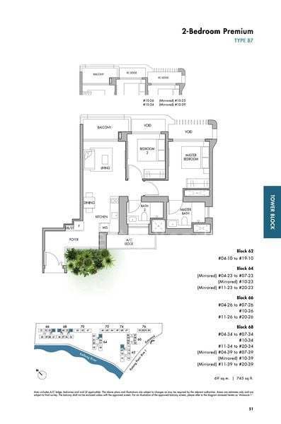 The Tre Ver, S$ 1,550,000, 743 sqft, Condos - Condominium