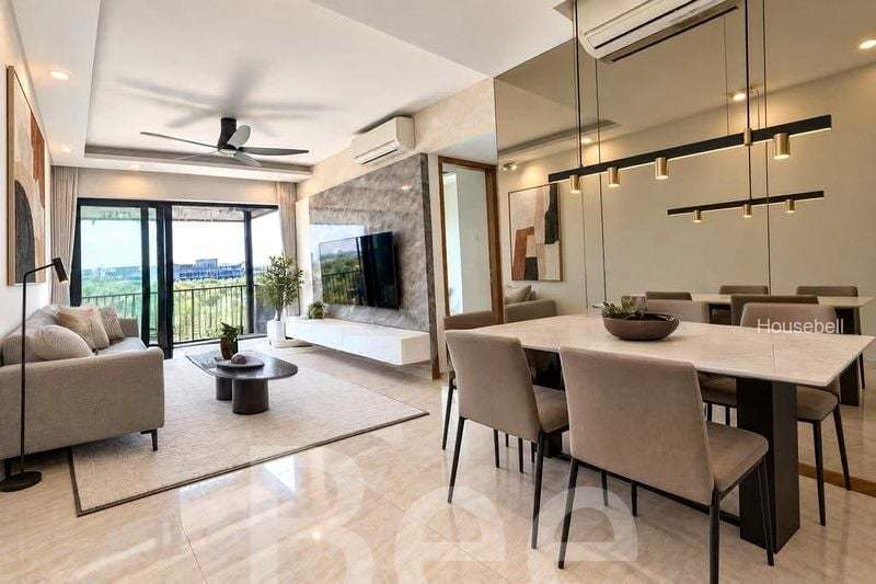 Kingsford Waterbay, S$ 4,100 /月, 883 sqft, 公寓 - Condominium