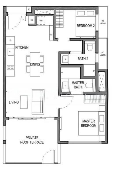 Parksuites, S$ 2,061,439, 872 sqft, 公寓 - Condominium