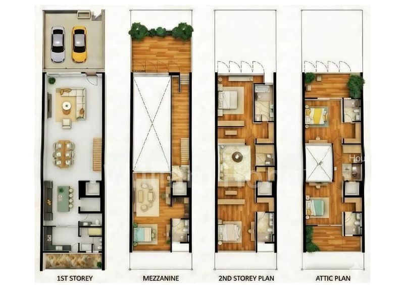 Serangoon Garden Estate, S$ 7,388,000, 2,296 sqft, 有地 - Terraced House