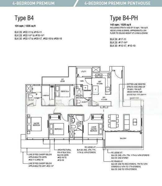 Piermont Grand, S$ 1,500 /mo, 90 sqft, Condos - Executive Condominium