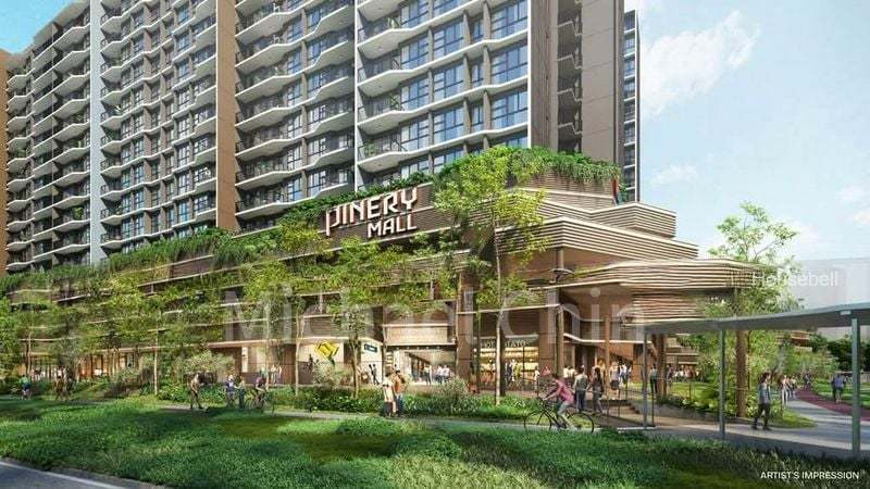 Pinery Residences, S$ 3,124,000, 1,227 sqft, 公寓 - Condominium