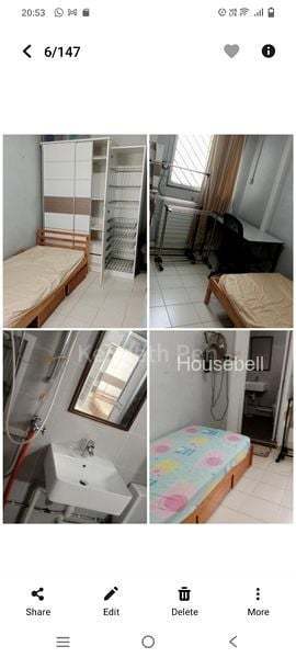 206 Petir Road, S$ 750 /mo, 300 sqft, HDB - 3 A