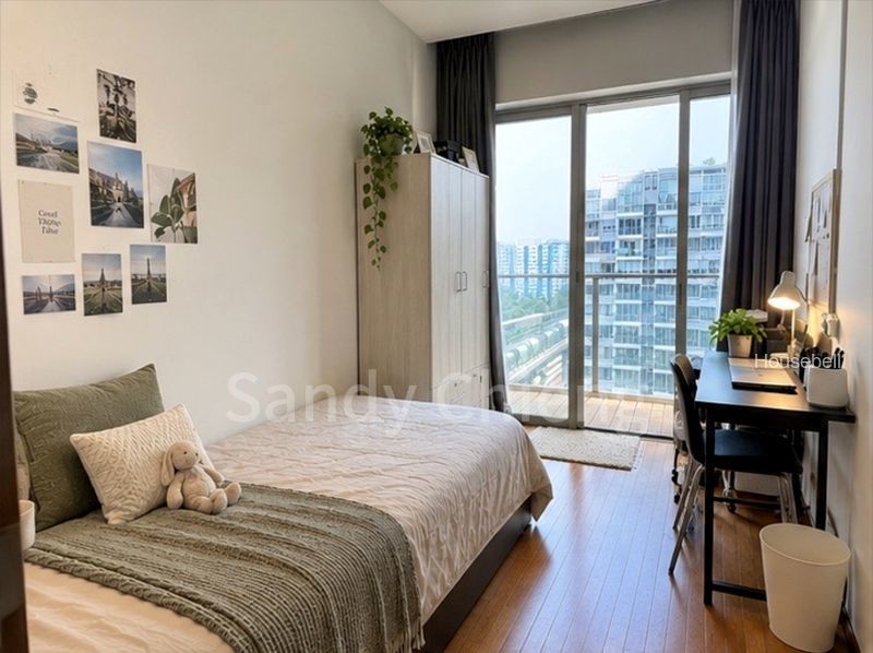 The Centris, S$ 1,600 /月, 90 sqft, 公寓 - Apartment