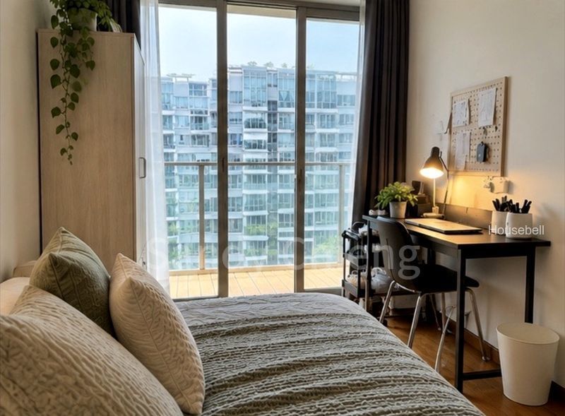 The Centris, S$ 1,600 /月, 90 sqft, 公寓 - Apartment