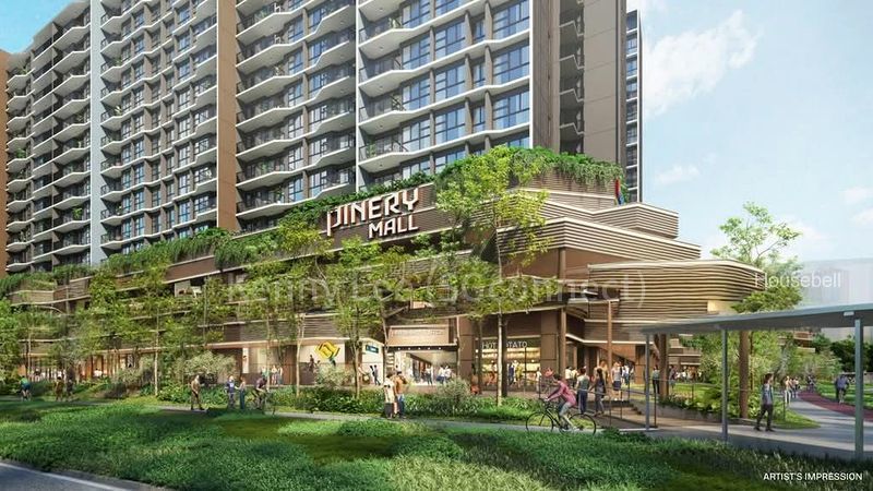 Pinery Residences, S$ 2,751,000, 1,055 sqft, 公寓 - Condominium