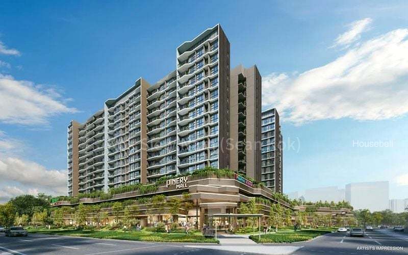 Pinery Residences, S$ 2,920,000, 1,195 sqft, 公寓 - Condominium