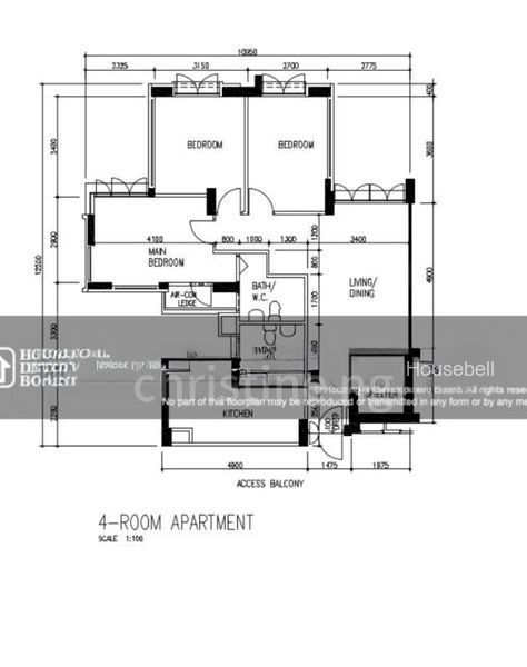 4 Room (4A) HDB for Sale in  482 Admiralty Link(7)