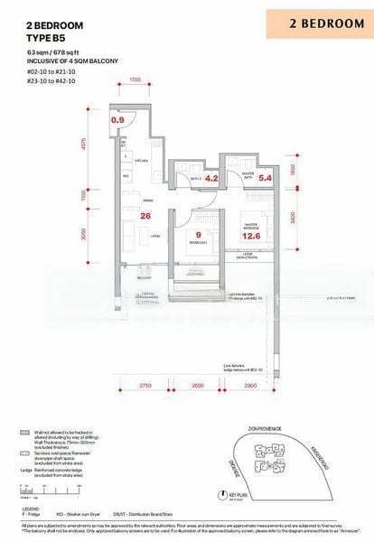 88 Zion Road, S$ 1,958,000, 689 sqft, 公寓 - Condominium
