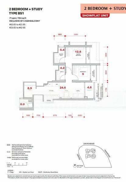 88 Zion Road, S$ 1,958,000, 689 sqft, 公寓 - Condominium