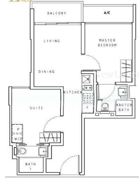 Liv on Wilkie, S$ 5,200 /mo, 570 sqft, Condos - Apartment