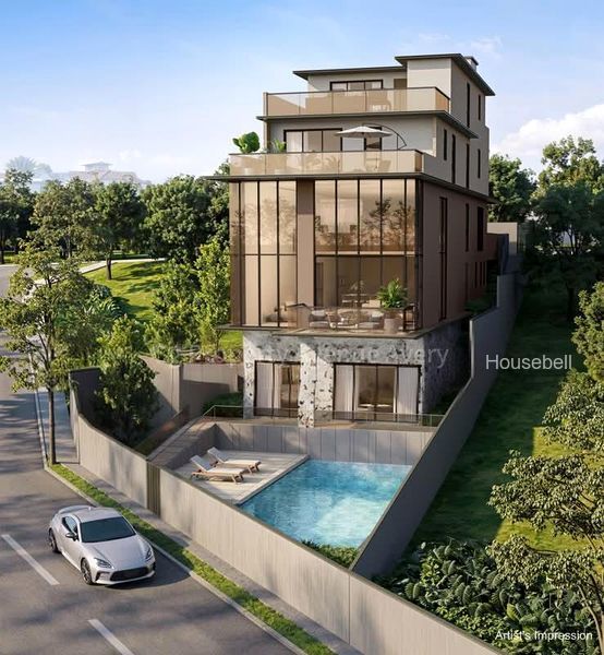 Chancery Hill Villas, S$ 12,388,000, 2,564 sqft, 有地 - Semi-Detached House