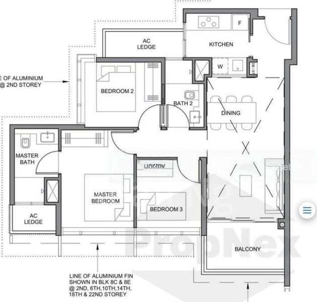 Parc Clematis, S$ 6,000 /月, 861 sqft, 公寓 - Condominium