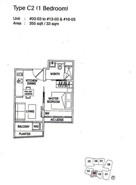 1+1 Bed Apartment (Condo) for Rent in  Espada(5)
