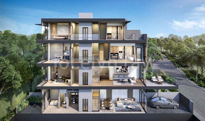 6 Bed Terraced House (Landed) for Sale in  Transit Road, S$ 6,980,000, 3,100 sqft, 有地 - Terraced House