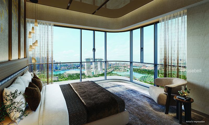 One Marina Gardens, S$ 4,773,400, 1,647 sqft, 公寓 - Apartment
