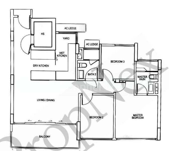 Euhabitat, S$ 1,799,000, 1,141 sqft, 公寓 - Condominium