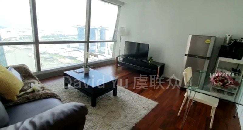 Studio Apartment (Condo) for Rent in  The Sail @ Marina Bay, S$ 5,500 /mo, 450 sqft, Condos - Apartment