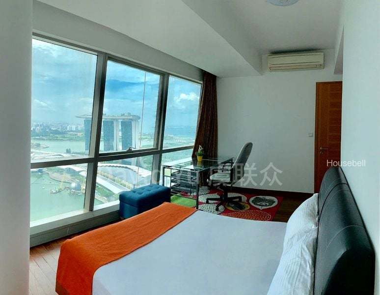 Studio Apartment (Condo) for Rent in  The Sail @ Marina Bay, S$ 5,500 /mo, 450 sqft, Condos - Apartment