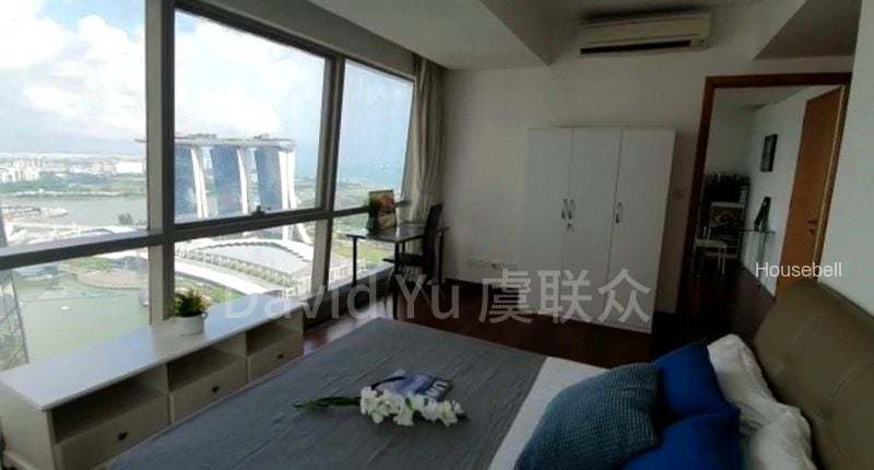 Studio Apartment (Condo) for Rent in  The Sail @ Marina Bay, S$ 5,500 /mo, 450 sqft, Condos - Apartment