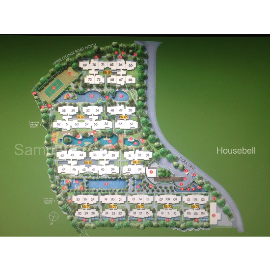 Hedges Park Condominium, S$ 4,500 /月, 1,100 sqft, 公寓 - Condominium