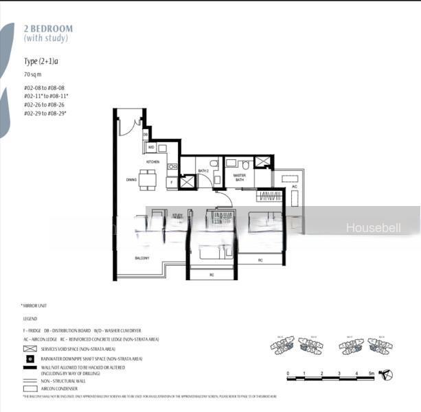 Kassia, S$ 1,581,000, 753 sqft, 公寓 - Condominium
