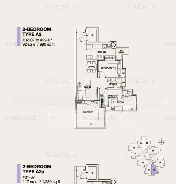 Cityscape at Farrer Park, S$ 1,650,000, 969 sqft, Condos - Condominium