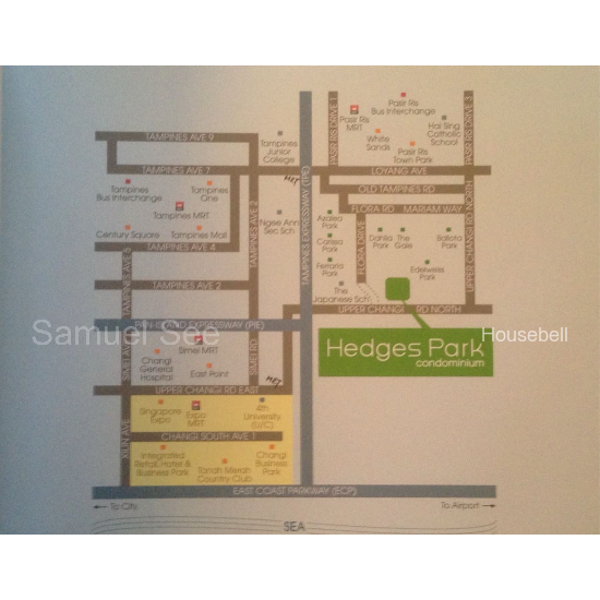 Hedges Park Condominium, S$ 4,500 /月, 1,100 sqft, 公寓 - Condominium