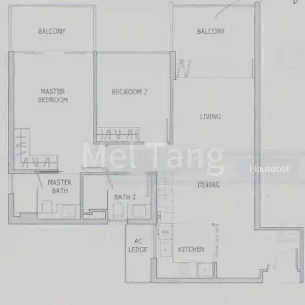 Mon Jervois, S$ 2,100,000, 1,000 sqft, 公寓 - Condominium