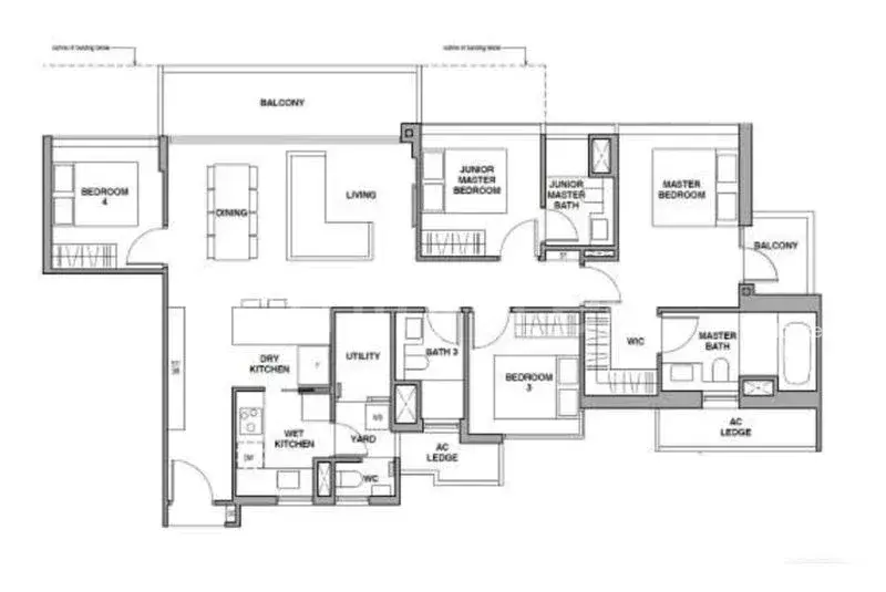 Royalgreen, S$ 10,999 /月, 1,475 sqft, 公寓 - Condominium
