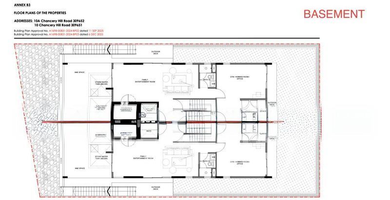 5 Bed Semi-Detached House (Landed) for Sale in  Chancery Hill Road, S$ 12,388,888, 2,680 sqft, Landed - Semi-Detached House