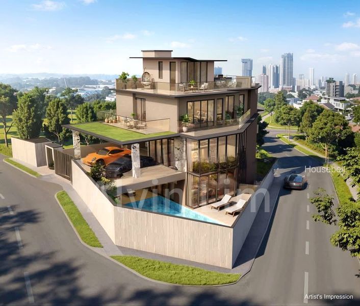 5 Bed Semi-Detached House (Landed) for Sale in  Chancery Hill Road, S$ 12,388,888, 2,680 sqft, 有地 - Semi-Detached House