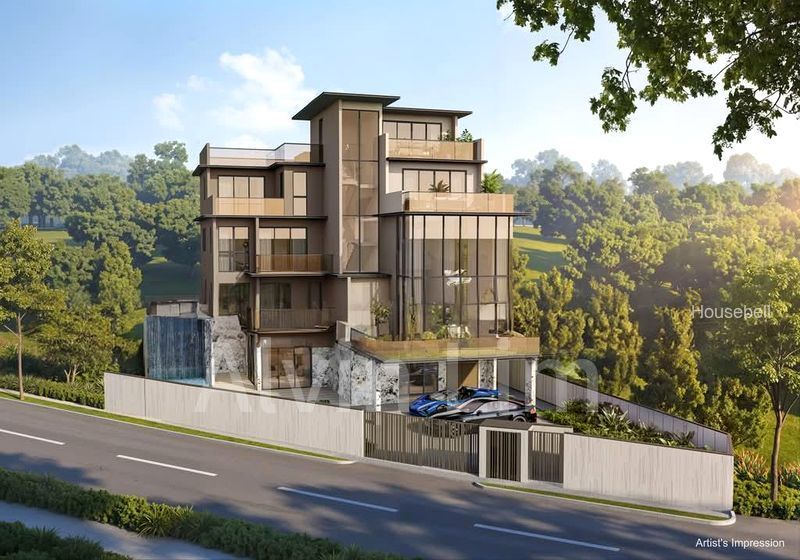 5 Bed Semi-Detached House (Landed) for Sale in  Chancery Hill Road, S$ 12,388,888, 2,680 sqft, 有地 - Semi-Detached House