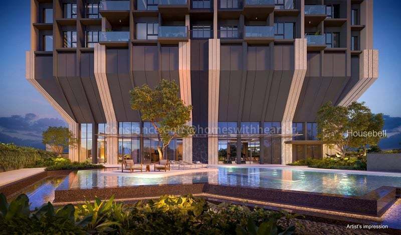 The Serra Residences, S$ 2,220,000, 710 sqft, 公寓 - Condominium