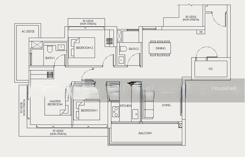 J'den, S$ 3,115,000, 1,184 sqft, 公寓 - Condominium
