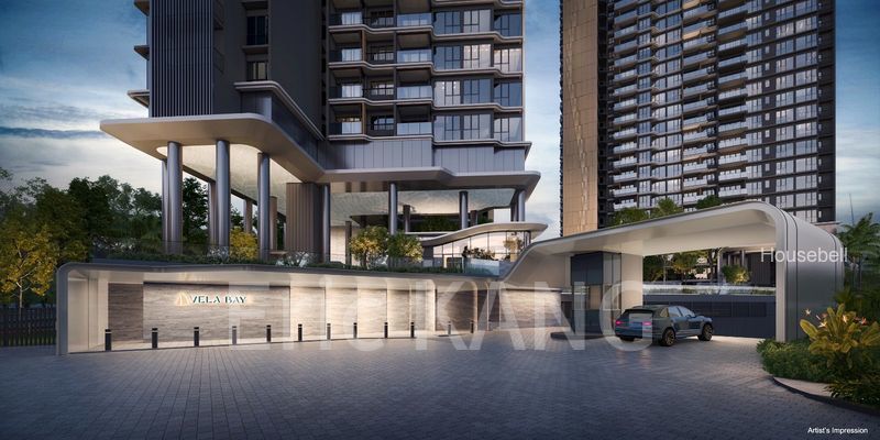 1+1 Bed Condo for Sale in  Bayshore Walk, S$ 1,348,000, 484 sqft, Condos - Condominium