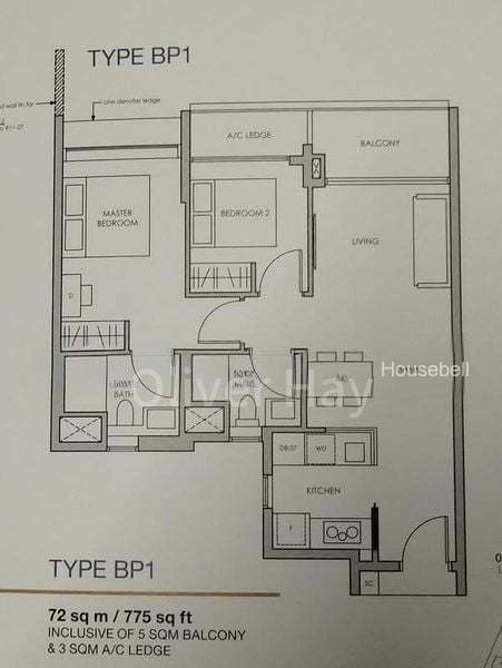 Pasir Ris 8, S$ 1,850,000, 775 sqft, 公寓 - Condominium
