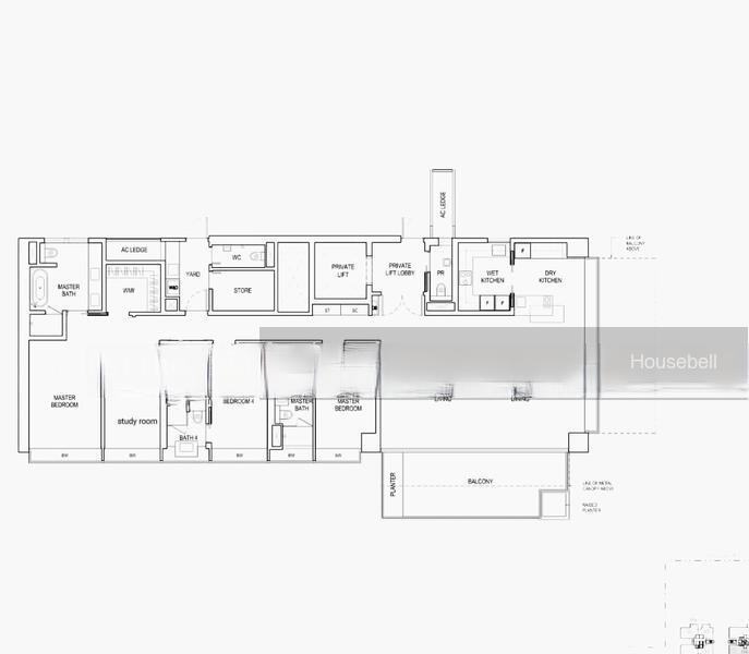 Boulevard 88, S$ 26,000 (可协商价格) /月, 2,777 sqft, 公寓 - Condominium