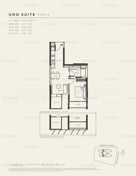 The Atelier, S$ 1,600,000, 549 sqft, 公寓 - Condominium