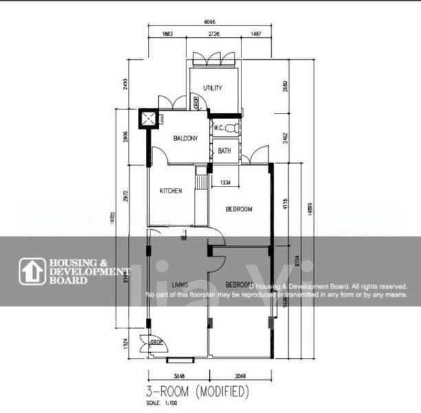 85C Lorong 4 Toa Payoh, S$ 460,000, 840 sqft, HDB - 3 I
